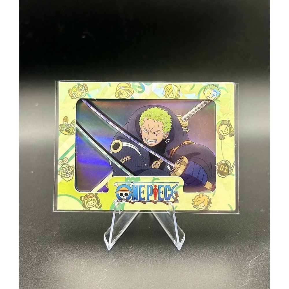 Cybercel One Piece Series 2 Roronoa Zoro Icons‎ #36 Super Rare Unscanned TCG